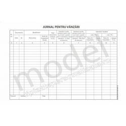 Jurnal Vanzari, Carnet A4, 1 Ex., 100 File Jurnal Vanzari, Carnet A4, 1 Ex., 100 File