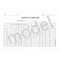 Raport de Fabricatie, Carnet A5, 1 Ex., 100 File Raport de Fabricatie, Carnet A5, 1 Ex., 100 File