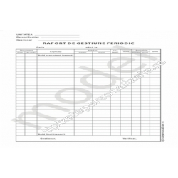 Raport de Gestiune Periodic, Carnet A4, 1 Ex., 100 File Raport de Gestiune Periodic, Carnet A4, 1 Ex., 100 File